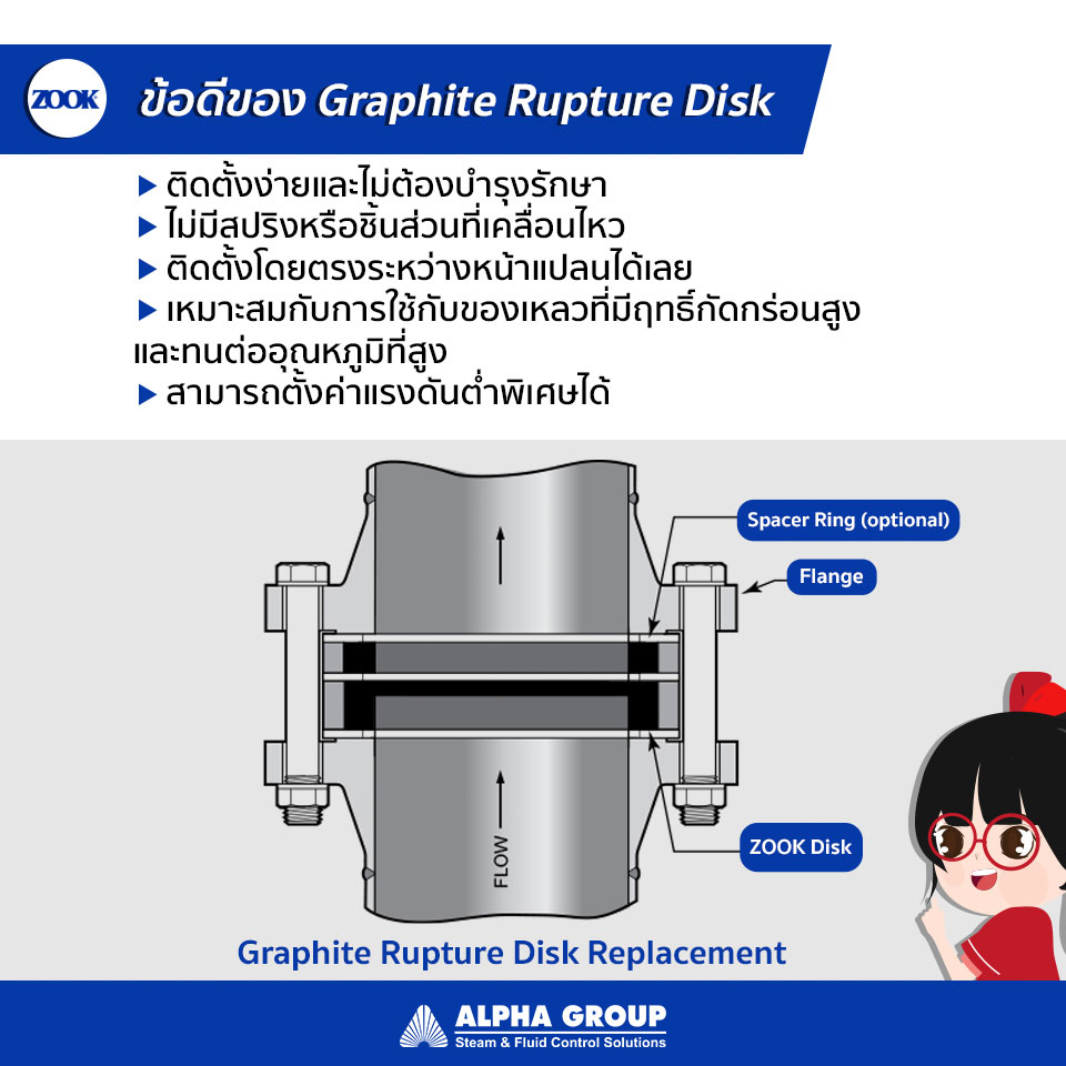 Graphite Rupture Disk | Alpha Group
