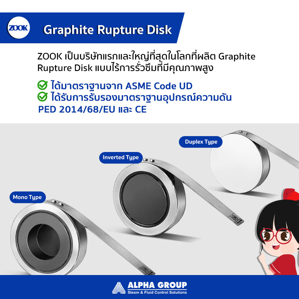 Graphite Rupture Disk | Alpha Group
