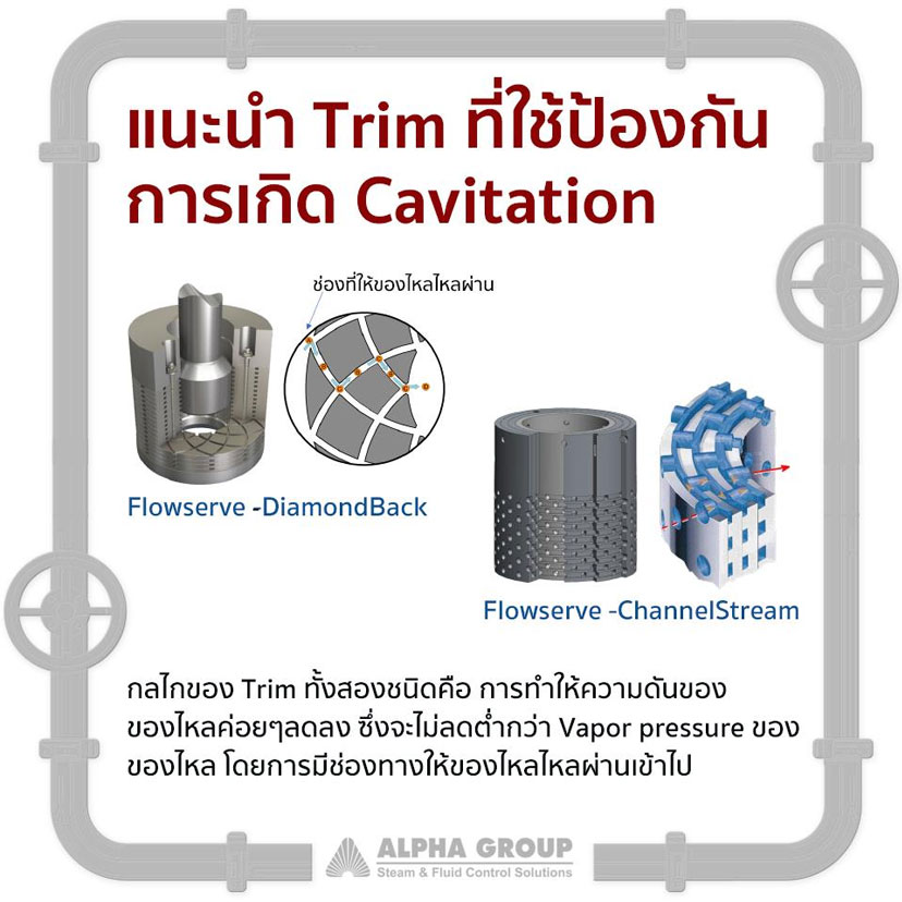 What Causes Cavitation in Control Valves | Alpha Group