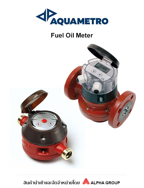 AQUAMETRO – Fuel Oil Meter Type VZO/VZF