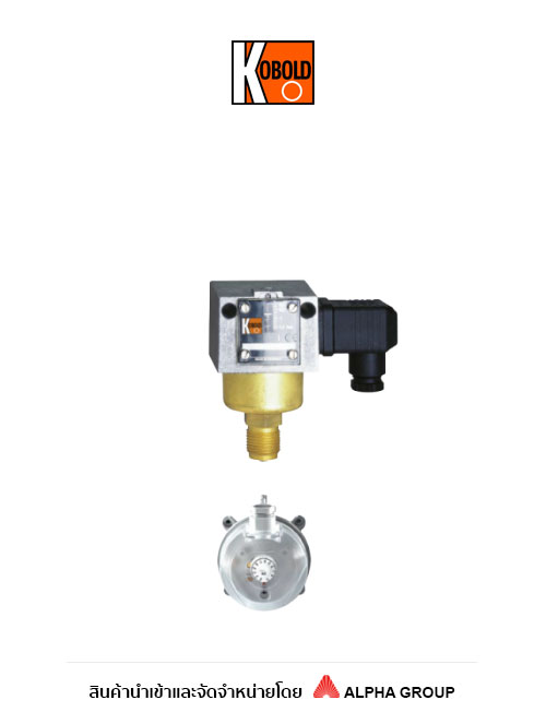 Kobold – Mechanical Pressure Switches Model SCH