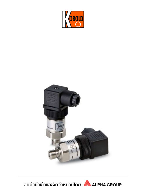 Kobold – Pressure Sensors with Ceramic Element Model SEN-96