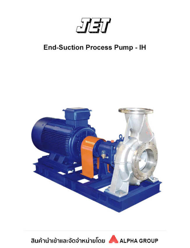 JET – End-Suction Process Pump Series IH