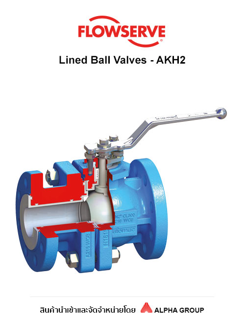 Lined Ball Valves - AKH2
