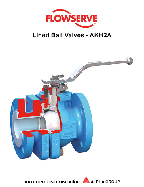 Lined Ball Valves - AKH2A