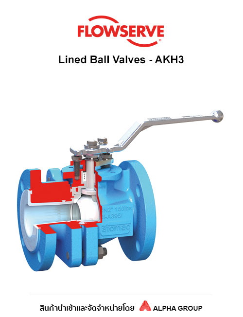 Lined Ball Valves - AKH3