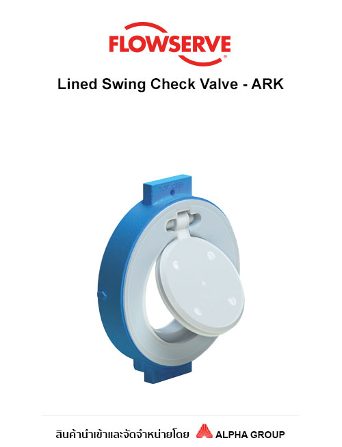 Lined Swing Check Valves - ARK