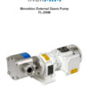 INOXMIM – Monobloc Gear Pump Model FL-ENM