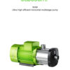 Ocbooom – Ultra High Efficient Horizontal Multistage Pump Model NHM