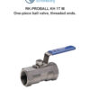 Klinger Schoneberg – Ball Valve 1 Pcs Type KH 1T M