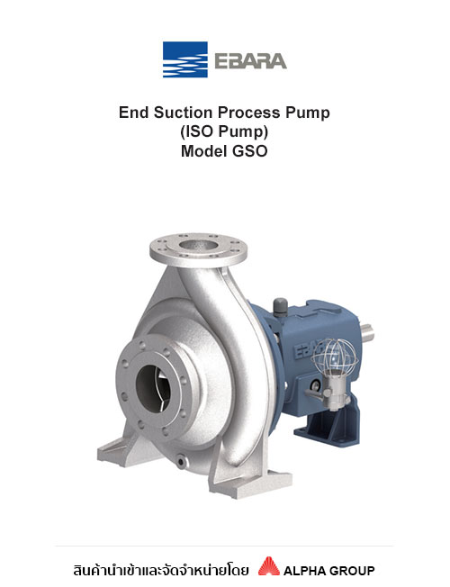 Ebara – End Suction Pump Model GSO