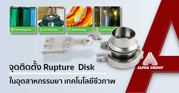 Sanitary Rupture Disk in Pharmaceutical & Biotechnology Industry | Alpha Group