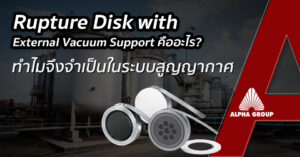 Rupture Disk with External Vacuum Support | Alpha Group