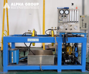 Hydraulic Valves Test Bench | Alpha Group