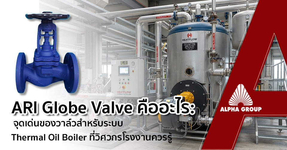 ARI Globe Valves for Thermal Oil Systems | Alpha Group