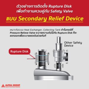 Rupture Disk with Safety Valve | Alpha Group