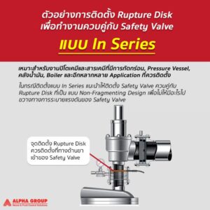 Rupture Disk with Safety Valve | Alpha Group