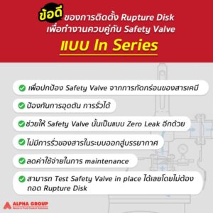 Rupture Disk with Safety Valve | Alpha Group