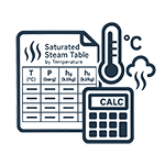 Calculator: Saturated Steam Table by Pressure | Alpha Group
