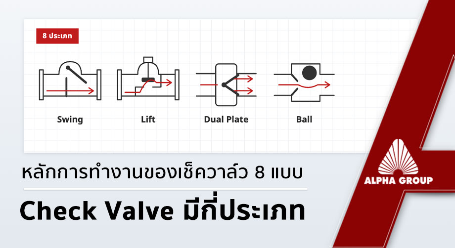 ประเภท check valve